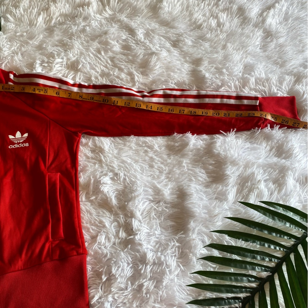 Adidas Vintage Red Track Jacket | Size XS - Picture 13 of 14